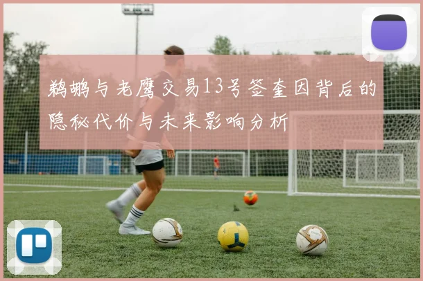 鹈鹕与老鹰交易13号签奎因背后的隐秘代价与未来影响分析